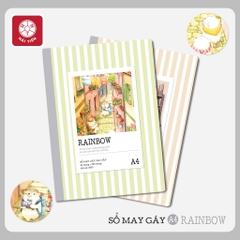 Sổ bìa bồi cao cấp Rainbow