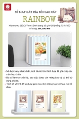 Sổ bìa bồi cao cấp Rainbow