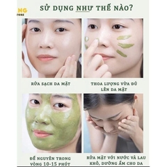 Mặt nạ sake trà xanh Nhật Bản - Dưỡng ẩm, làm sáng da, thư giãn cho làn da hết mệt mỏi