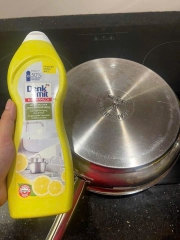 Dung dịch vệ sinh – đánh bóng Inox đa năng Denkmit 750ml (Đức) – Làm sạch nhanh, bóng sáng như mới