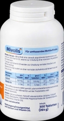 Viên uống canxi Mivolis Calcium + D3 300 viên – Hỗ trợ xương chắc khỏe, bổ sung vitamin D3 hấp thu tối ưu