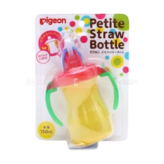 Bình tập uống Pigeon 150ml Nhật Bản – Hỗ trợ bé tập uống độc lập an toàn