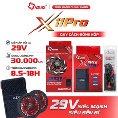 Áo Điều Hòa Pin Sạc Fujiki 25V – Làm Mát Siêu Nhanh, Thoải Mái Cả Ngày