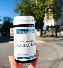 Dầu nhuyễn thể Therascience Huile de Krill 60 viên – Omega 3 hấp thu vượt trội từ Phospholipid