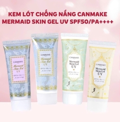 Kem Lót Chống Nắng Canmake Mermaid Skin Gel UV SPF50+/PA++++ – Chống Nắng, Nâng Tông, Dưỡng Ẩm Hoàn Hảo