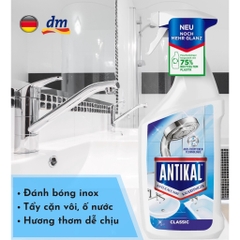 Dung dịch Antikal 750ml – Tẩy cặn canxi, làm sạch kính & inox hiệu quả