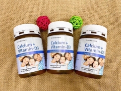 Kẹo Ngậm Bổ Sung Canxi Và Vitamin D3 Sanct Bernhard Đức Vị Socola – Hỗ Trợ Xương Chắc Khỏe, Thơm Ngon Dễ Dùng