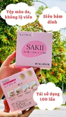 Miếng dán ngực SAKII – Hộp 2 Set (4 Miếng) giải pháp nâng đỡ tự nhiên, tự tin diện mọi trang phục