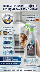 Denkmit Power Fettlöser – Xịt tẩy dầu mỡ Đức chính hãng