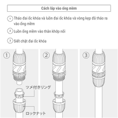 Đầu nối xoay 360 độ Takagi G015CG – Linh hoạt mọi góc tưới, chống gập ống hiệu quả