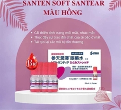 Nước mắt nhân tạo Santen Soft Santear 5ml – Giải pháp cho đôi mắt khô mỏi
