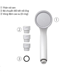 Vòi Sen Tắm Baby Takagi JSA011AAS – Tia Nước Êm Dịu Cho Bé, An Toàn & Tiết Kiệm Nước