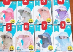 Mũ Chống Nắng UV HAT Cooling Nhật Bản – Che Phủ Toàn Diện, Chống UV UPF50+ Hiệu Quả