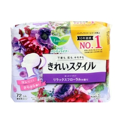 BVS hàng ngày Kao Laurier&nbsp; 72 Miếng – Mỏng nhẹ, thoáng khí, bảo vệ dịu nhẹ mỗi ngày