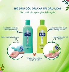 Cặp Dầu Gội Xả Trị Gàu Lion Nhật Bản – Giải Pháp Cho Da Đầu Sạch Gàu, Hết Ngứa