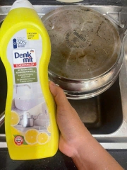 Dung dịch vệ sinh – đánh bóng Inox đa năng Denkmit 750ml (Đức) – Làm sạch nhanh, bóng sáng như mới