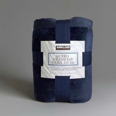 Chăn Lông Cừu Kirkland Signature Plush Blanket Queen 150cm – Siêu Mềm, Siêu Ấm, Hàng Nhập Từ Costco UK