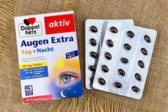 Viên uống bổ mắt Doppelherz Augen Extra Tag Nacht – Hỗ trợ sáng mắt, giảm khô mỏi mắt hiệu quả