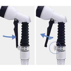 Bộ cuộn vòi tưới cây 10m Takagi R110CG – Gọn nhẹ, tiện lợi, chống xoắn hiệu quả