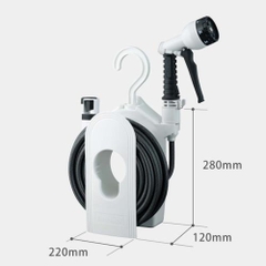 Bộ cuộn vòi tưới cây 10m Takagi R110CG – Gọn nhẹ, tiện lợi, chống xoắn hiệu quả