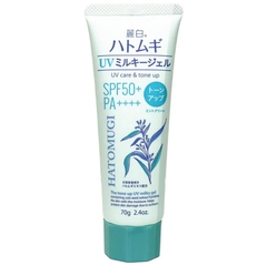 Gel Chống Nắng Nâng Tông Hatomugi SPF50+ PA++++ – Bảo Vệ Da Toàn Diện, Nâng Tông Tự Nhiên
