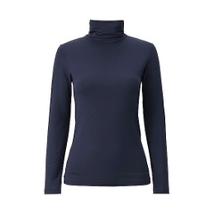 Áo giữ nhiệt nữ cổ lọ Heattech Uniqlo