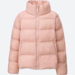 Áo phao bé gái Uniqlo không mũ