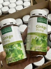 Viên Uống Bổ Não Ginkgo 75mg Kräuterhaus Sanct Bernhard – Hỗ Trợ Trí Nhớ, Tuần Hoàn Não Số 1 Tại Đức