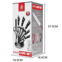 Bộ Dao Nhà Bếp Kitchen King KK010 (9 Món) Cao Cấp, Đa Năng Nhật Bản