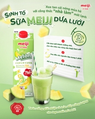 Sữa Tươi Thanh Trùng Meiji Vị Dưa Lưới 946ml Nhật Bản Chính Hãng