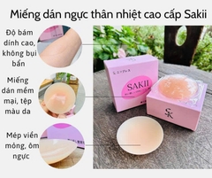 Miếng dán ngực SAKII – Hộp 2 Set (4 Miếng) giải pháp nâng đỡ tự nhiên, tự tin diện mọi trang phục