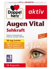 Viên uống bổ mắt Doppelherz Augen Extra Tag Nacht – Hỗ trợ sáng mắt, giảm khô mỏi mắt hiệu quả