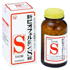 Men Vi Sinh Biofermin S 540 Viên Nhật Bản – Hỗ Trợ Tiêu Hóa, Cân Bằng Hệ Vi Sinh Đường Ruột