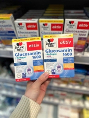 Viên Uống Glucosamin Doppelherz 1600 + MSM + Collagen + Vitamin C – Bổ Khớp Hiệu Quả Từ Đức