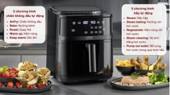 Nồi Chiên Không Dầu Kiêm Hấp Caso AirFry & Steam 700 – Công Nghệ 3 Trong 1  - Hàng Đức chính hãng