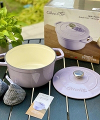 Nồi Gang Ciwete 24cm Dutch Oven – Nồi Gang Tráng Men Cao Cấp
