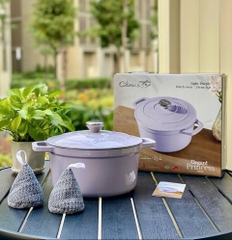 Nồi Gang Ciwete 24cm Dutch Oven – Nồi Gang Tráng Men Cao Cấp