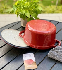 Nồi Gang Ciwete 24cm Dutch Oven – Nồi Gang Tráng Men Cao Cấp