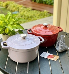 Nồi Gang Ciwete 24cm Dutch Oven – Nồi Gang Tráng Men Cao Cấp