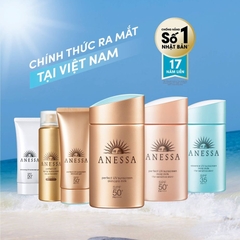 Kem Chống Nắng Anessa Dạng Gel & Milk – Bảo vệ da chuẩn Nhật, dưỡng mịn suốt ngày