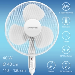 Quạt Cây Trotec TVE 25 S – Làn Gió Mát Êm Dịu Từ Công Nghệ Đức