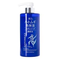 Sữa tắm dưỡng ẩm sâu và làm trắng da ý dĩ Hatomugi 600ml