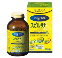 Tảo Vàng Nhật Spirulina Next Earthrise Green Superfood 1000 – Siêu thực phẩm xanh cho sức khỏe toàn diện