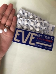 Thuốc giảm đau, hạ sốt EVe Quick - Nhật Bản