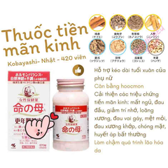 Viên uống trì hoãn tiền mãn kinh Nhật Bản – Cân bằng nội tiết, kéo dài tuổi thanh xuân