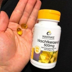 Viên uống Warnke NACHTKERZENÖL chiết xuất tinh dầu hoa anh thảo