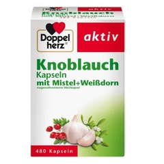 Viên Nang Tỏi Cô Đặc Doppelherz Knoblauch 480 Viên – Hỗ Trợ Tim Mạch & Huyết Áp Hiệu Quả