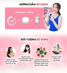 Viên uống biotin ngăn rụng tóc DHC Sustained Release Biotin