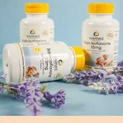 Viên uống hỗ trợ nội tiết tố và kich thích phát triển vòng 1 Warnke Soja-Isoflavone -100 viên