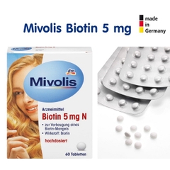 Viên uống mivolis biotin - Hết nỗi lo về rụng tóc